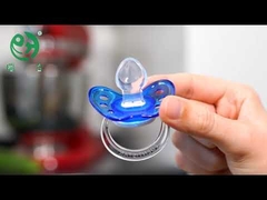 Быстрые устанавливая желтые ниппели младенца берега a качества еды 40 сопротивления LSR